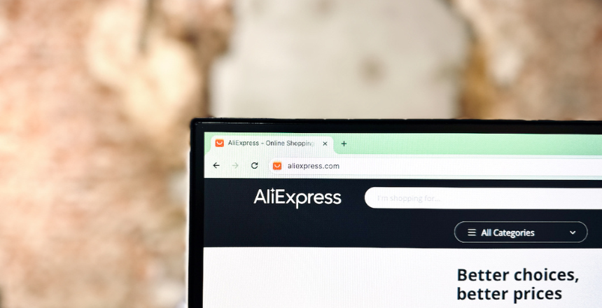 compras na AliExpress