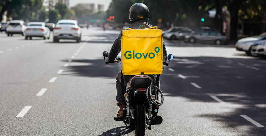 entregador Glovo