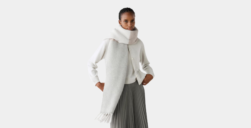 cachecol soufflé da UNIQLO