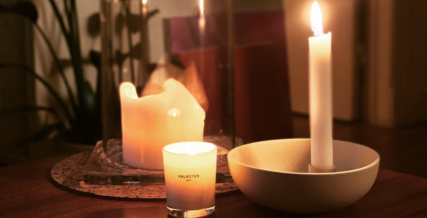velas aconchegantes
